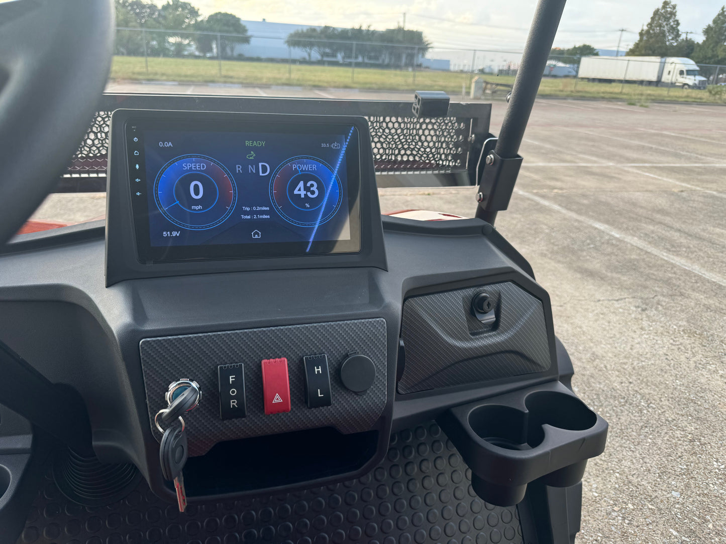 TrailMaster TBM X6 6-seater Electric Golf Cart, 5kW Lithium Battery