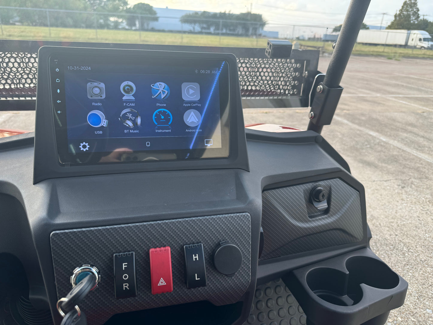 TrailMaster TBM X6 6-seater Electric Golf Cart, 5kW Lithium Battery