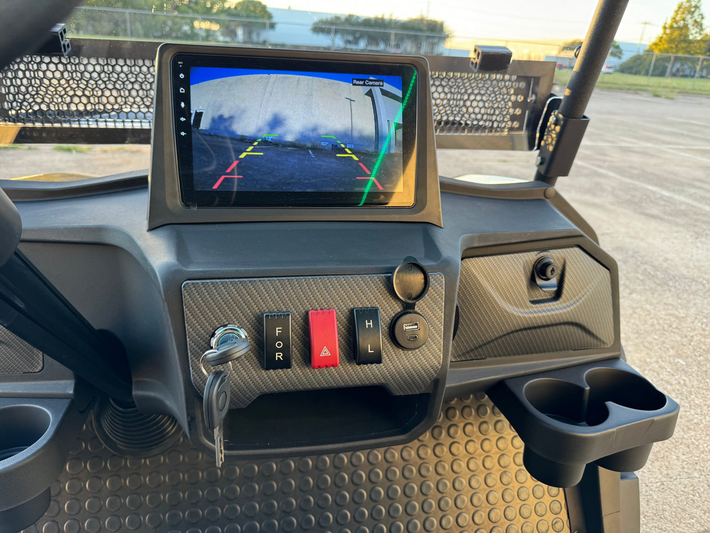 TrailMaster TBM X6 6-seater Electric Golf Cart, 5kW Lithium Battery