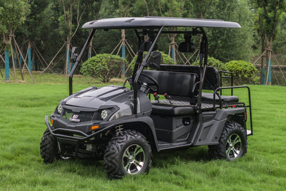 TrailMaster Taurus 450GX Gas Golf Cart, 26hp EFI Engine, 2x4/4x4 H/L Gear with Locking Differential