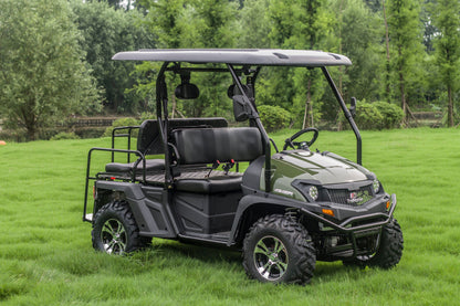TrailMaster Taurus 450GX Gas Golf Cart, 26hp EFI Engine, 2x4/4x4 H/L Gear with Locking Differential