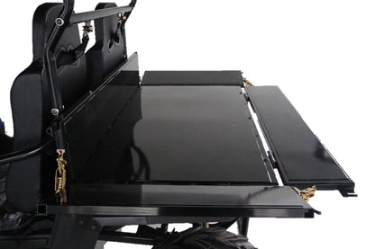 TrailMaster Challenger 200EUX UTV Side-by-Side, Front Cargo Rack, Rear Dump Bed, Deluxe Alloy Wheels, LED Light Bar