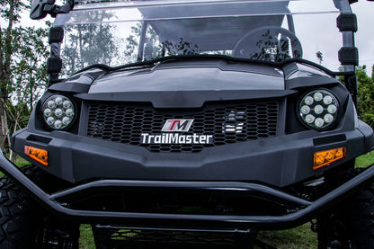 TrailMaster Taurus 80ED-U 4-Seat Electric Golf Cart with Dump Bed, 72 Volt, Aluminum Alloy Wheels