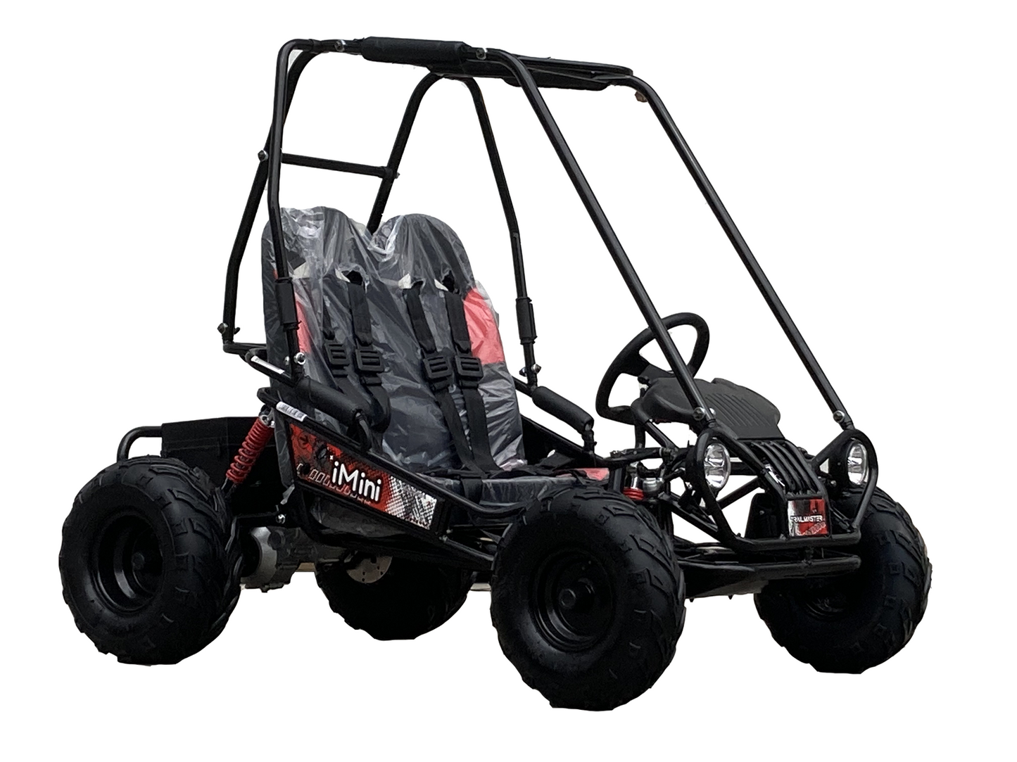 TrailMaster iMini Kids Electric Go Kart, Reverse, 48v, 2-speed settings, Kids Ages 4-9