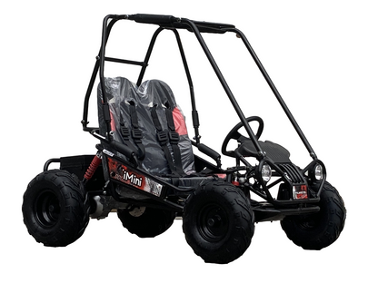 TrailMaster iMini Kids Electric Go Kart, Reverse, 48v, 2-speed settings, Kids Ages 4-9