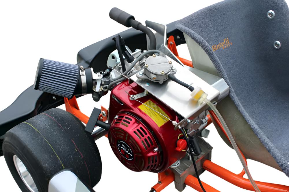 VS1 Adult Racing Go Kart, 196cc Clone Engine, Chrome Moly Steel Frame