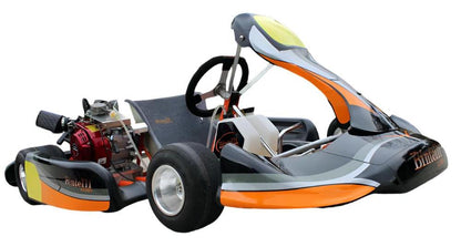 VS1 Adult Racing Go Kart, 196cc Clone Engine, Chrome Moly Steel Frame