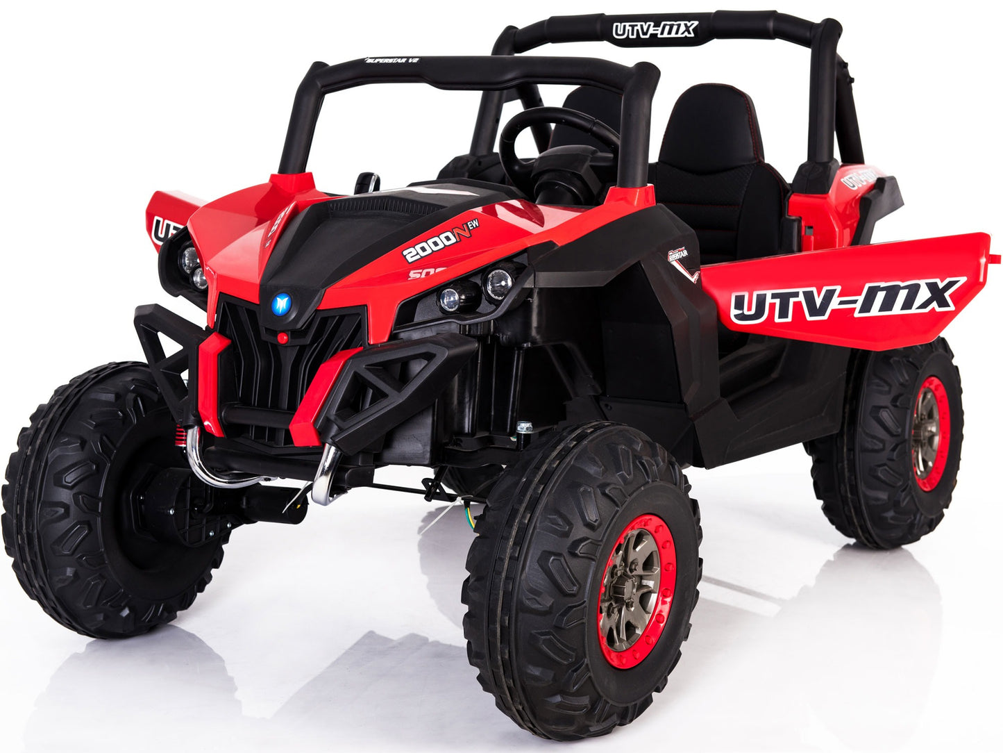 Mini Moto UTV 4x4 12v White [2.4ghz RC]