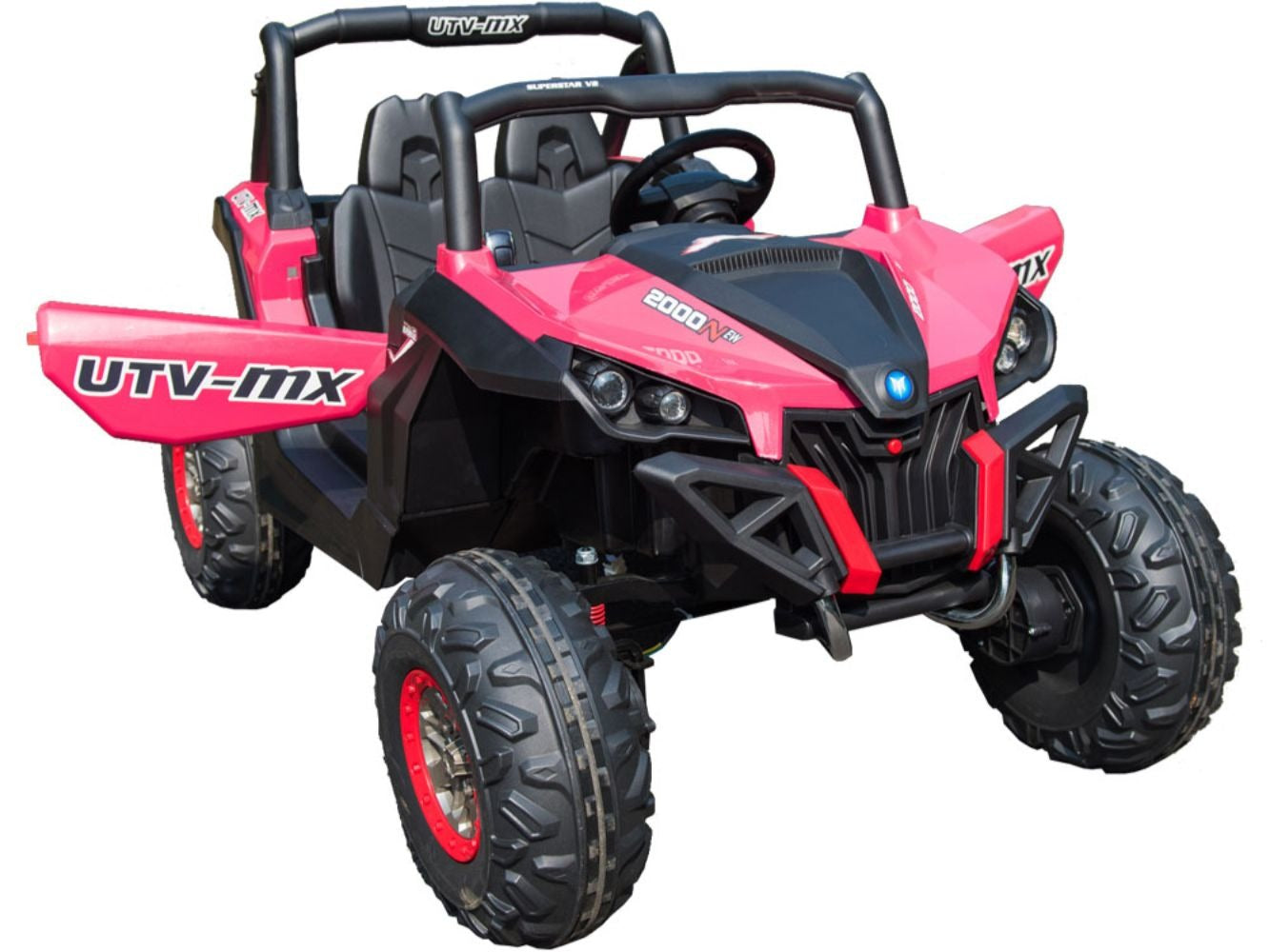 Mini Moto UTV 4x4 12v White [2.4ghz RC]