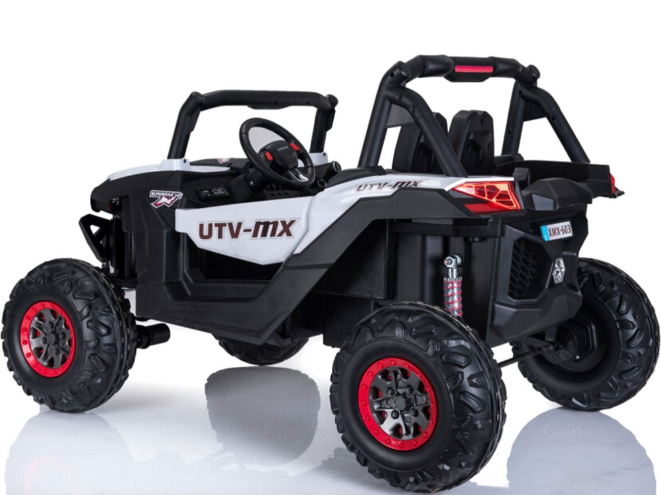 Mini Moto UTV 4x4 12v White [2.4ghz RC]