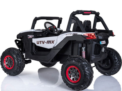 Mini Moto UTV 4x4 12v White [2.4ghz RC]