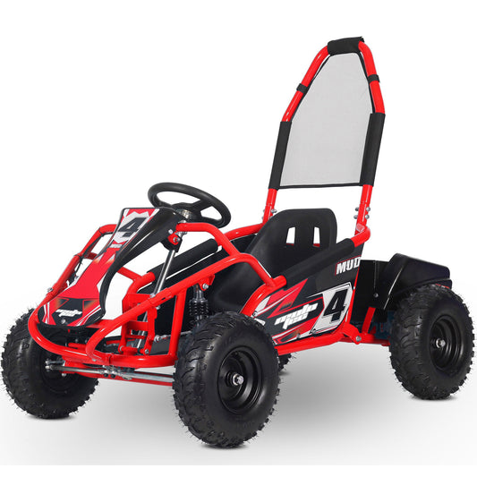 MotoTec Off Road Go Kart 48v 1000w Red