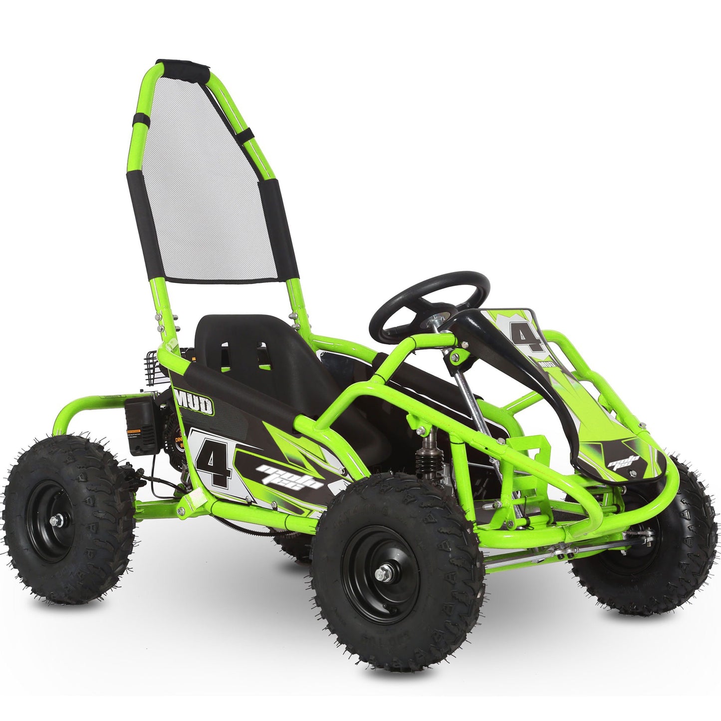 MotoTec Mud Monster Kids Electric 48v 1000w Go Kart Full Suspension