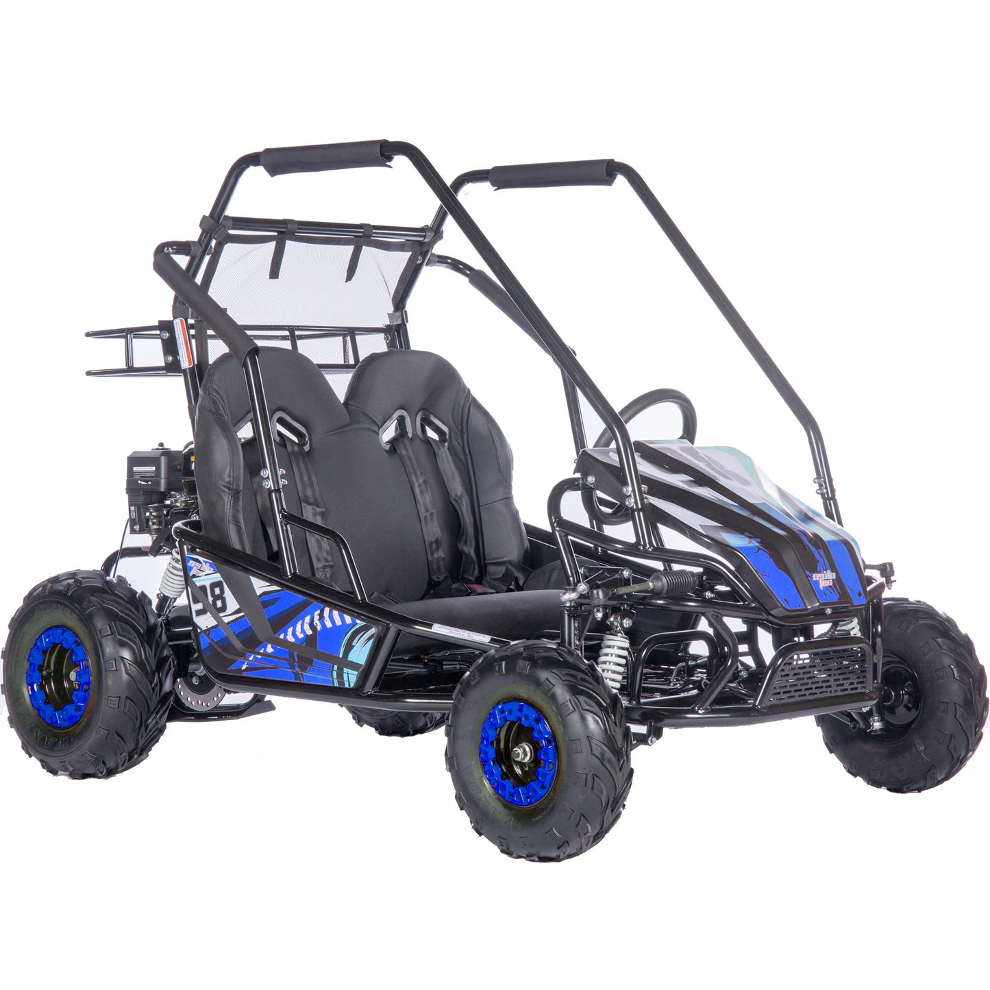 MotoTec Mud Monster XL 60v 2000w Electric Go Kart Full Suspension